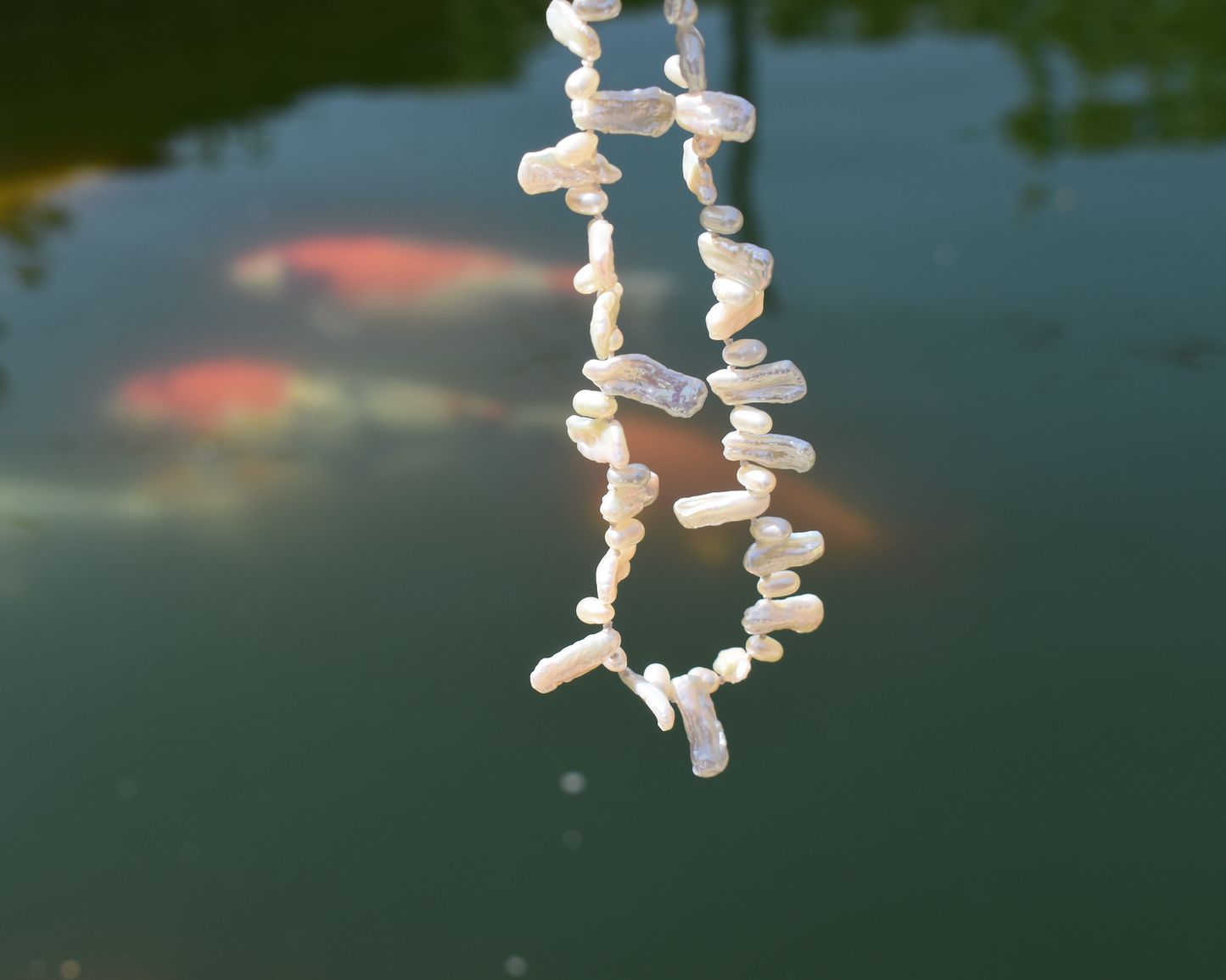 Someone Else's Teeth Pearl Necklace