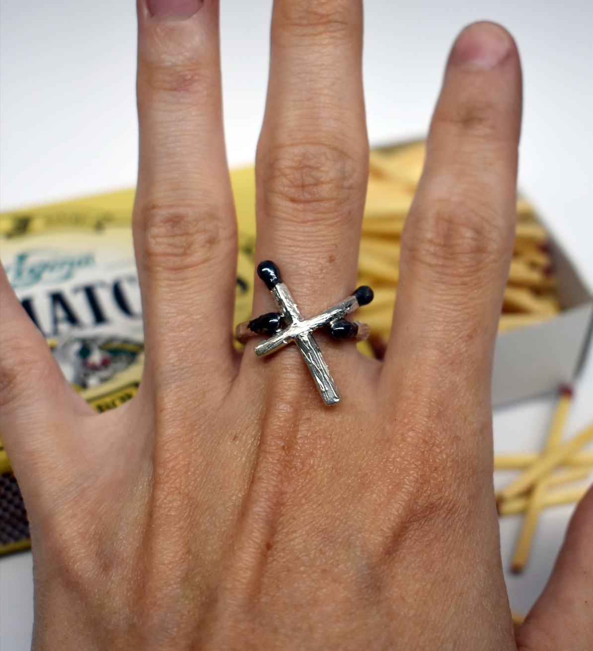 Fire Starter Match Ring