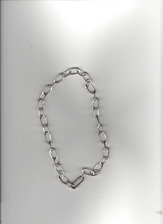 Cable Link Silver Chain