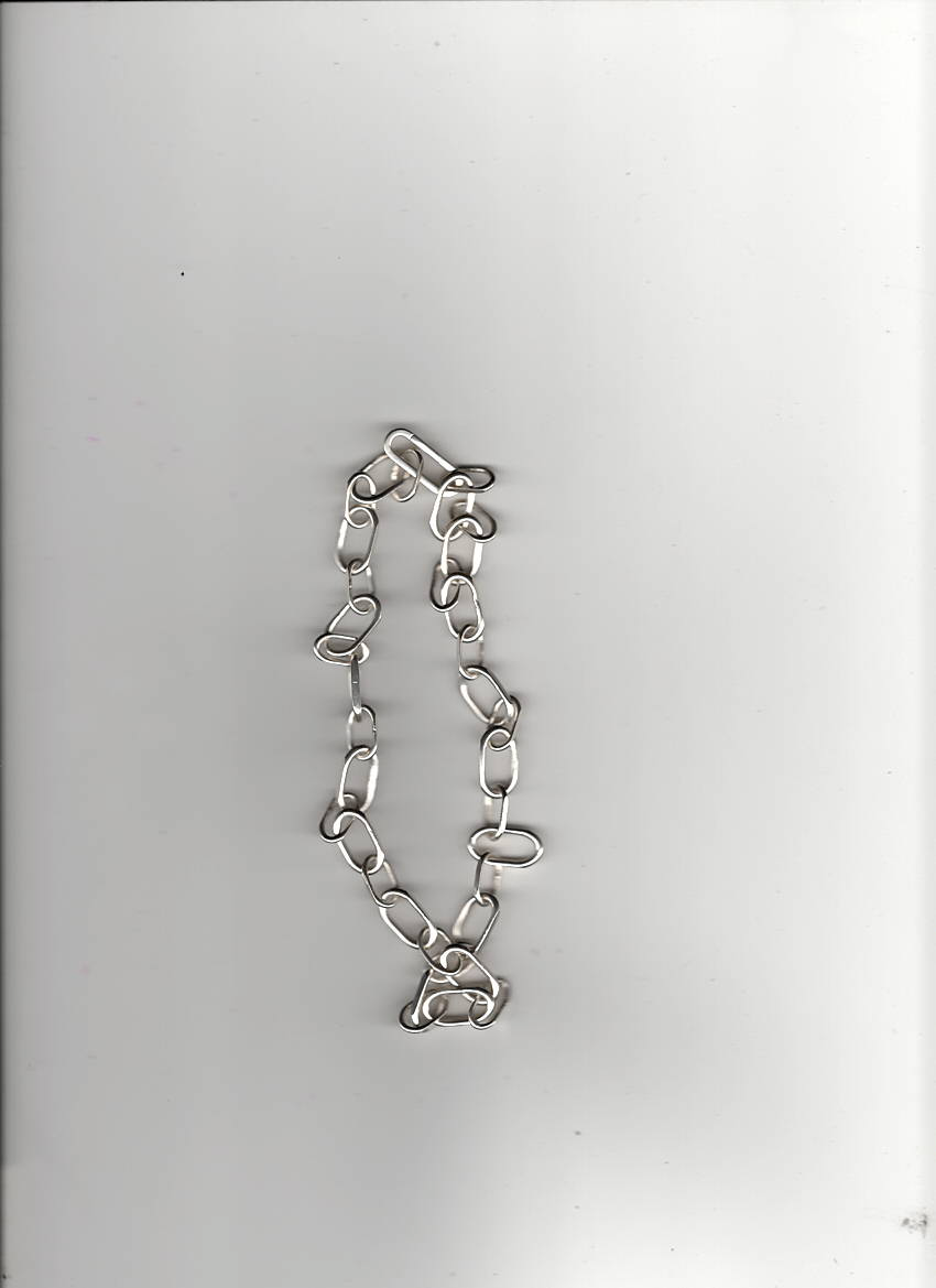 Cable Link Silver Chain