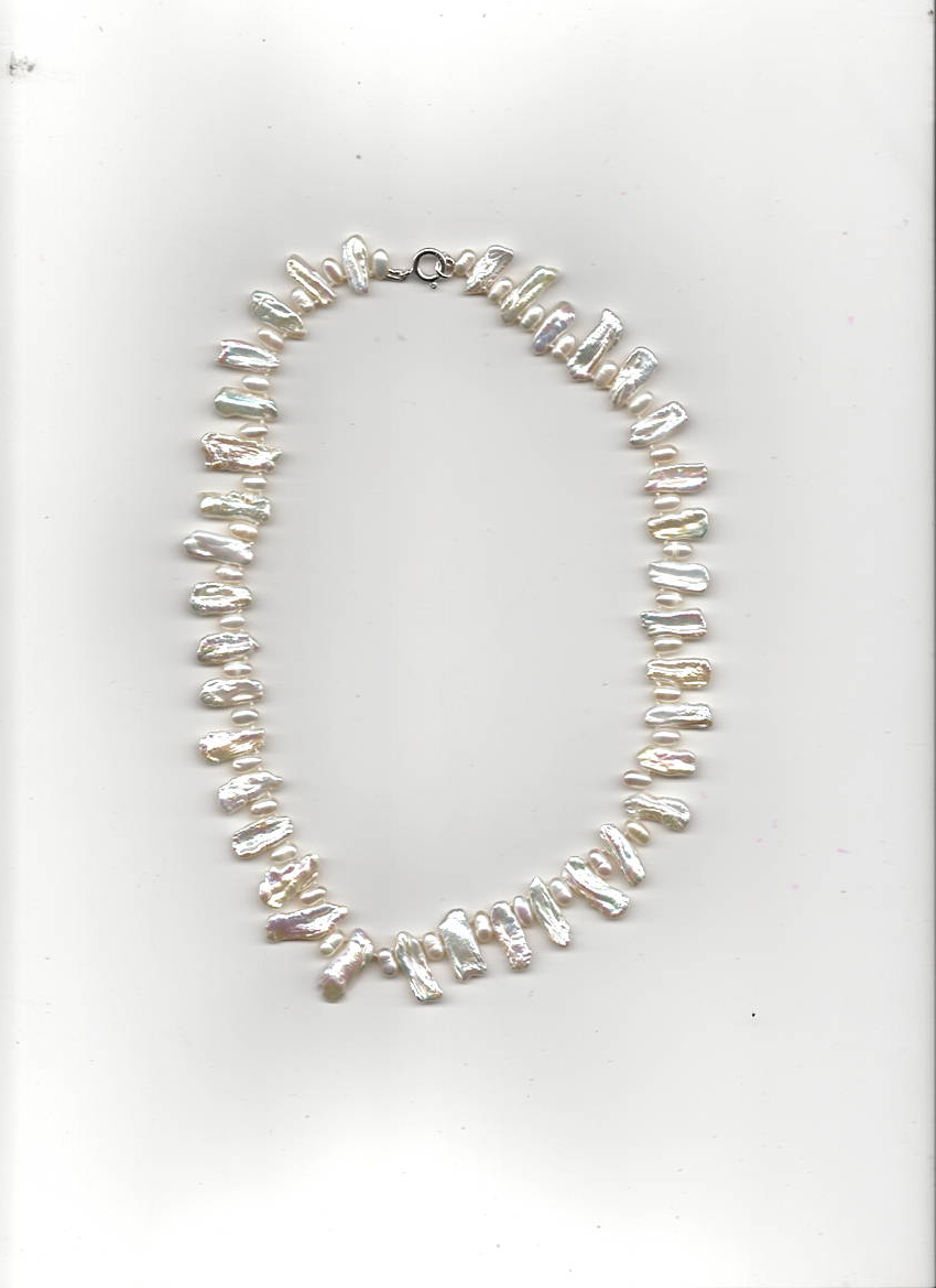 Someone Else's Teeth Pearl Necklace