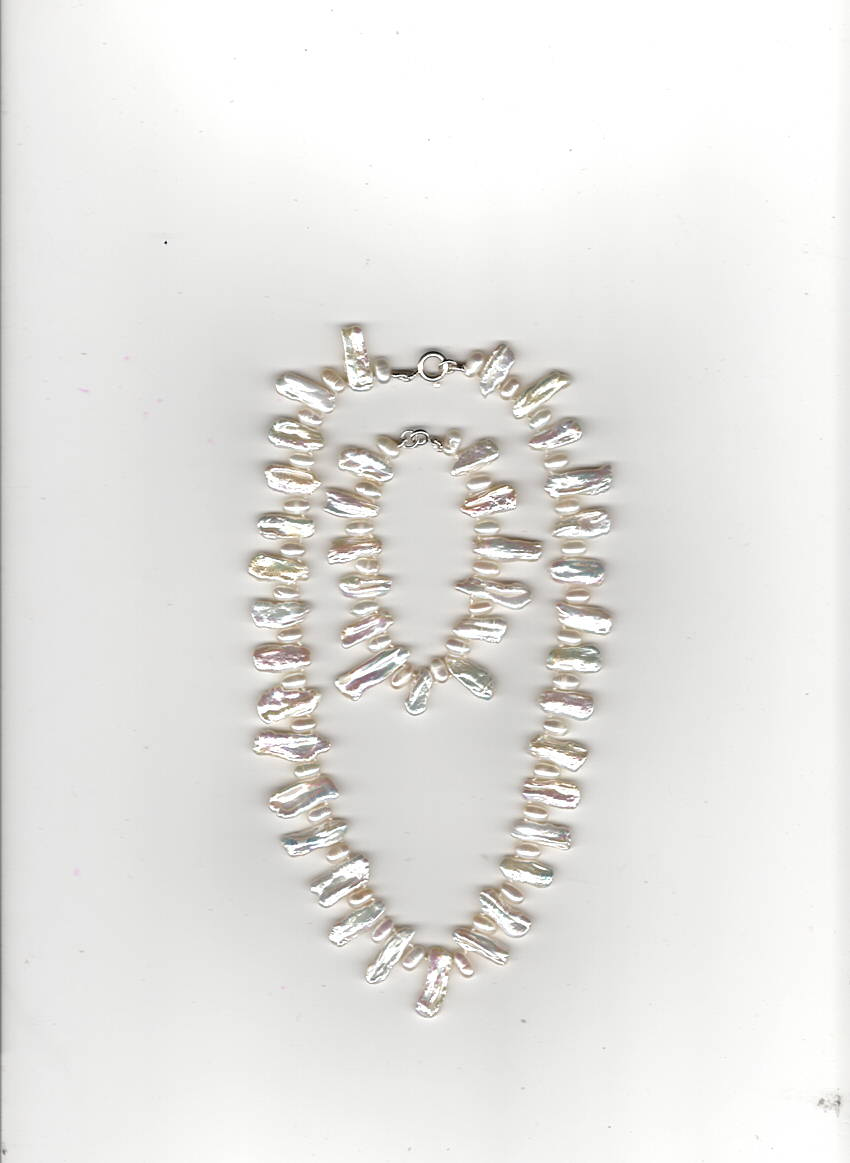 Someone Else's Teeth Pearl Bracelet
