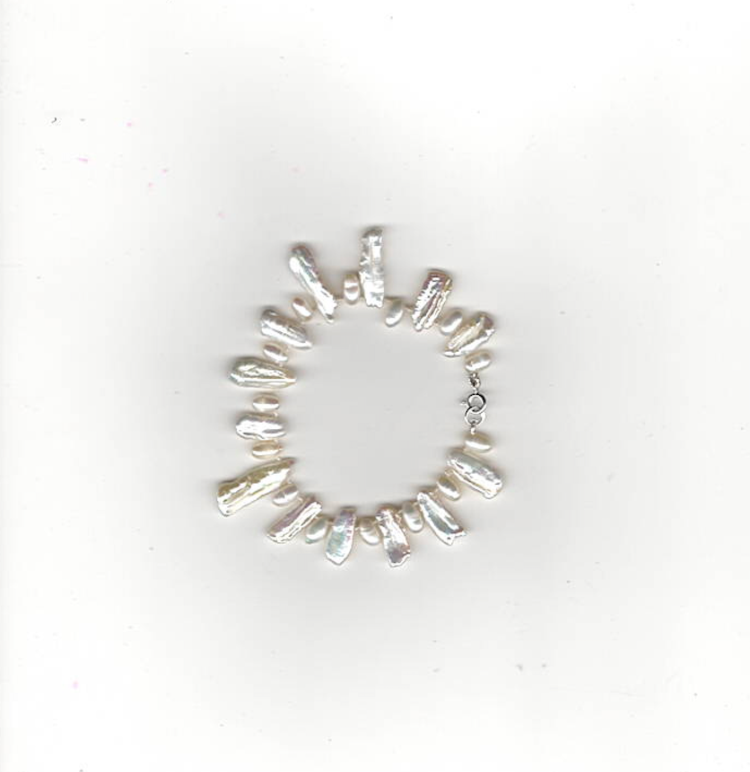 Someone Else's Teeth Pearl Bracelet