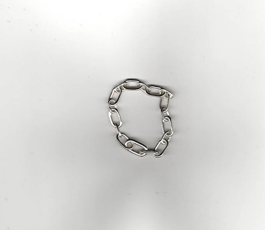 Cable Link Silver Bracelet