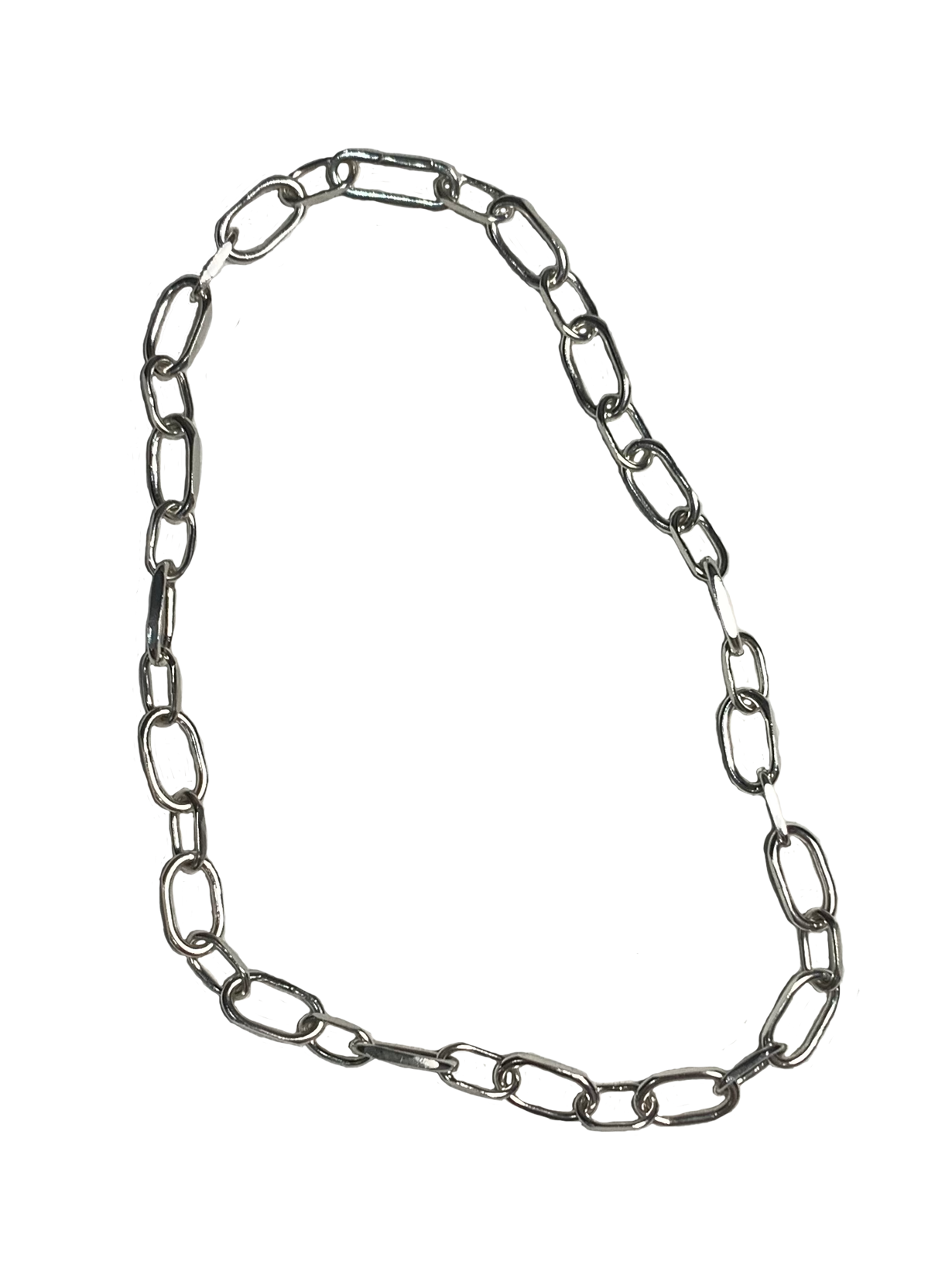 Cable Link Silver Chain